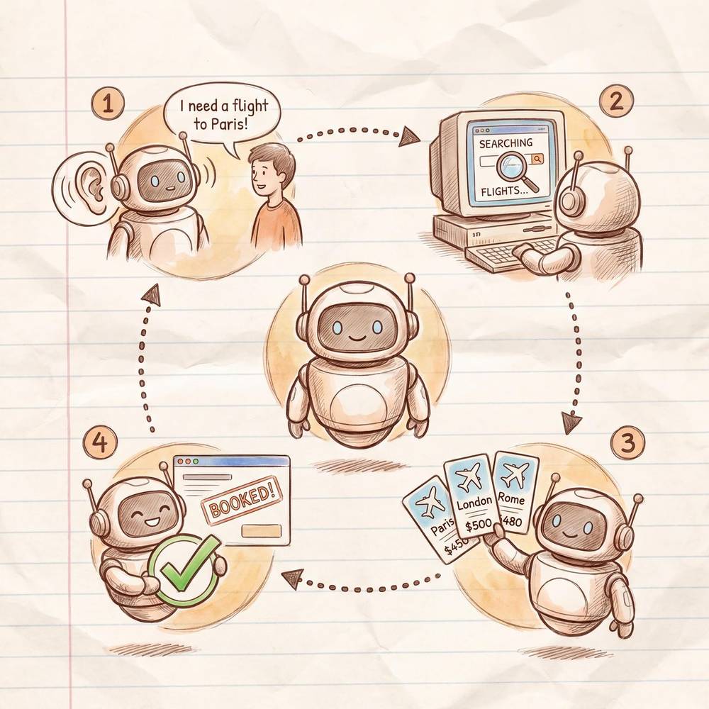 Agent 完整执行循环