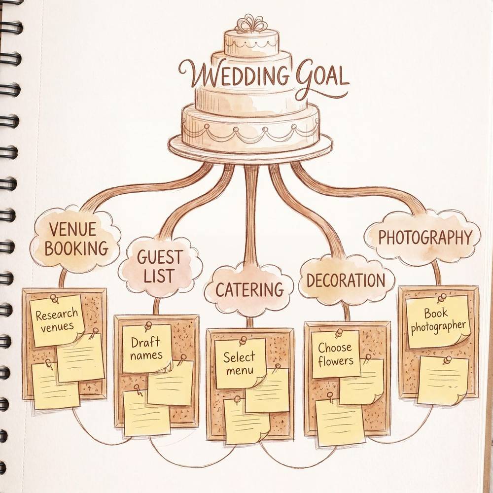 任务分解：婚礼规划