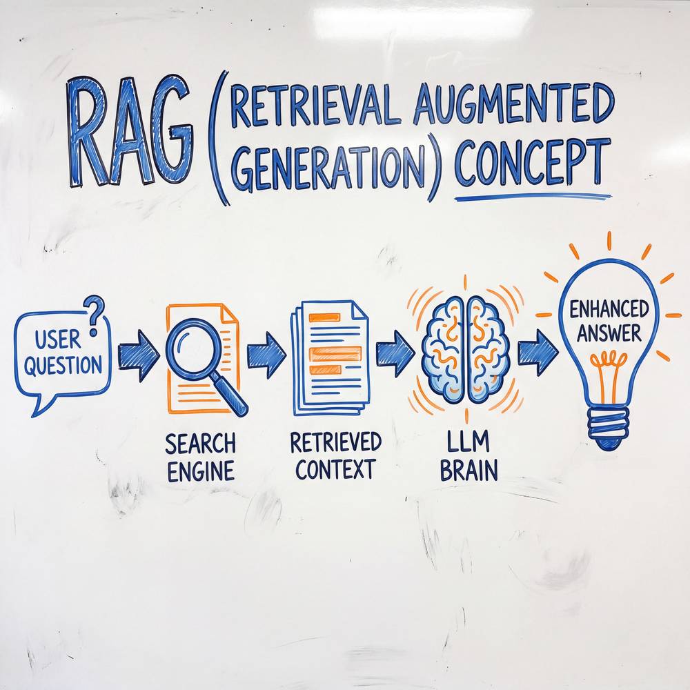 ReAct 框架循环图